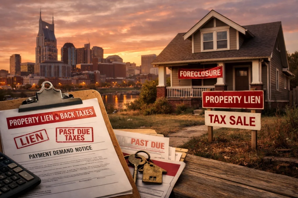 Can You Sell a House with Liens or Back Taxes in Nashville? (The Fast Way to Clear the Title)