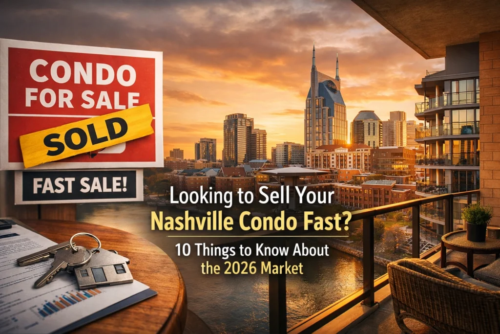 Looking to Sell Your Nashville Condo Fast? 10 Things to Know About the 2026 Market