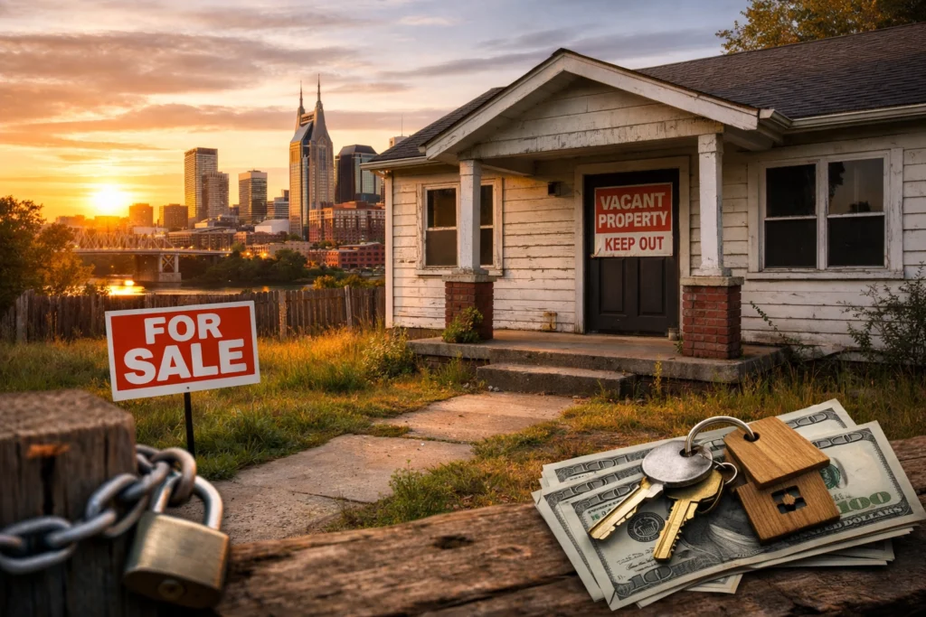 Selling a Vacant House in Nashville: How to Protect Your Asset and Cash Out Fast